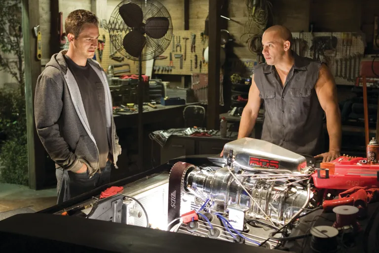 Pildil Paul Walker (vasakul) ja Vin Diesel