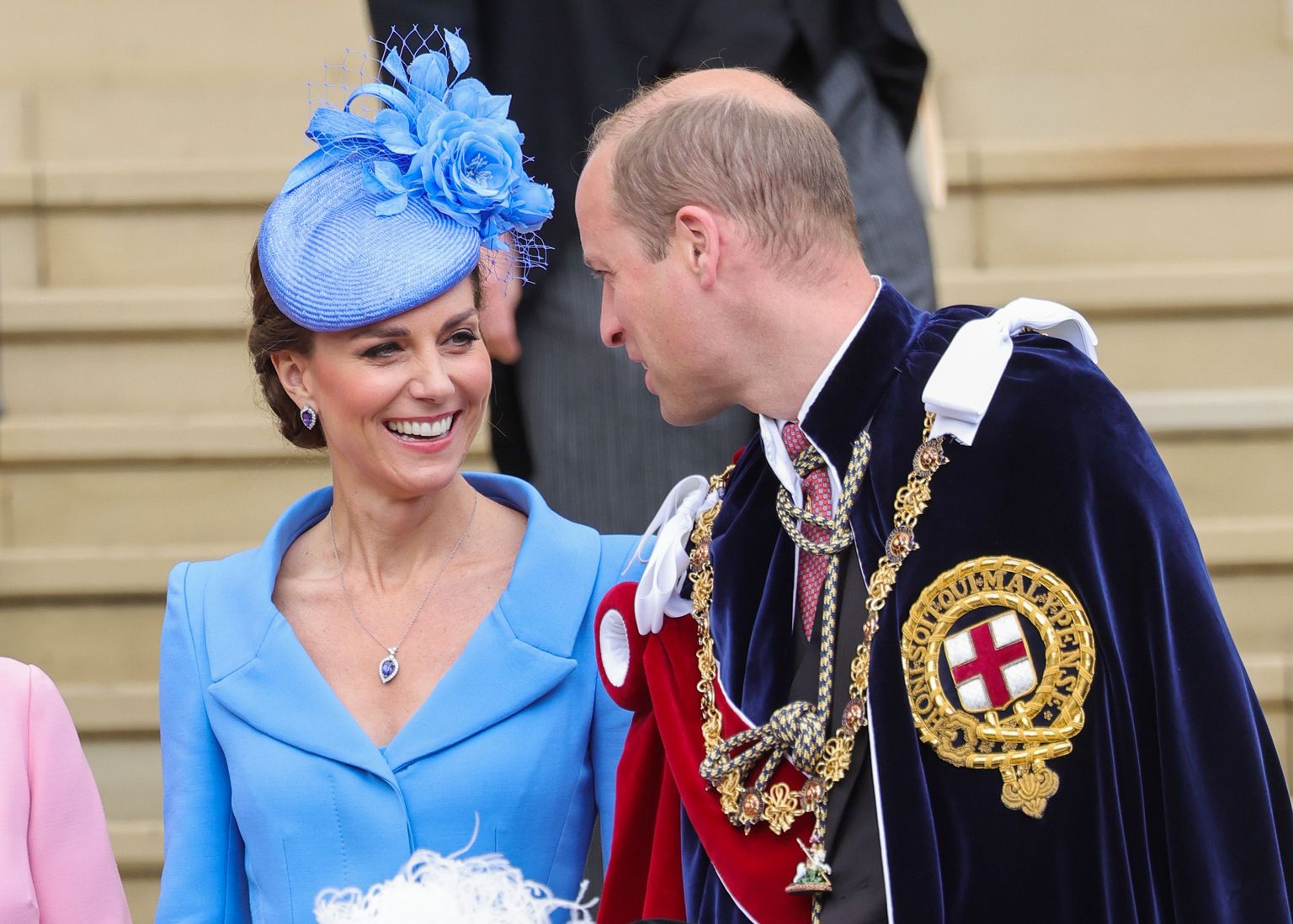 Cambridge'i hertsoginna Kate ja prints William 2022. aasta suvel.