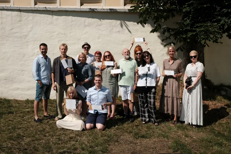 Nuku kolleegipreemiate laureaadid Jevgeni Moissejenko, Mait Joorits, Ülle Pärt, Taavi Tõnisson, Jane Oksa, Liisi Tegelmann, Are Uder, Kerli Praks, Rosita Raud, Maarja Kalmet, Liviika Hanstin, Katri Pekri, Mirko Rajas.