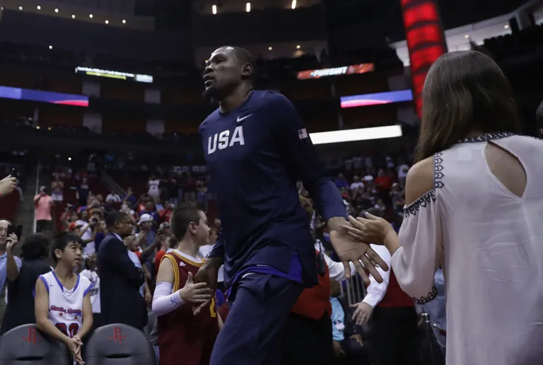 Kevin Durant on Rios USA koondise suurim staar. Foto: Scanpix