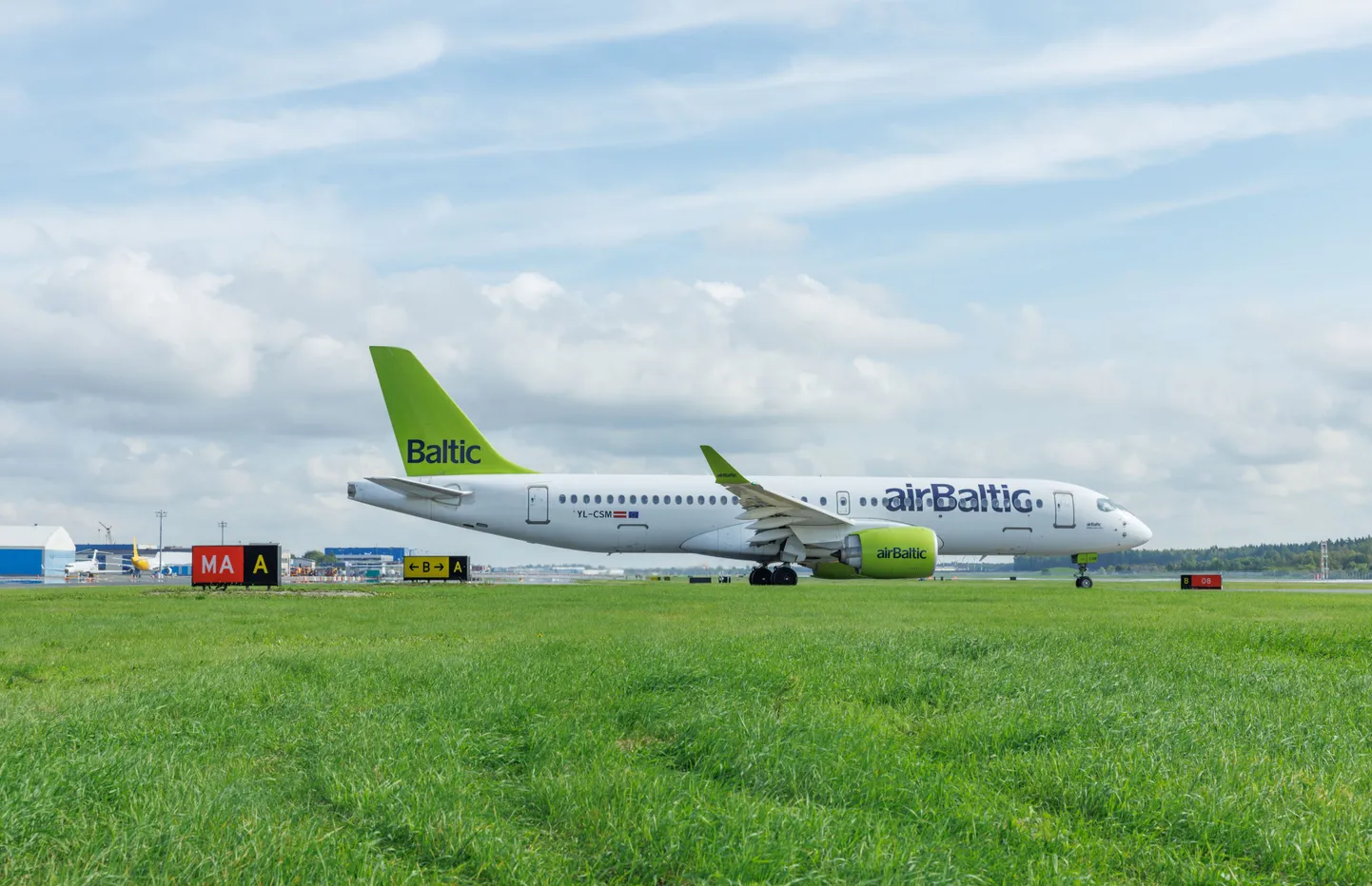 Air Balticu lennuk.