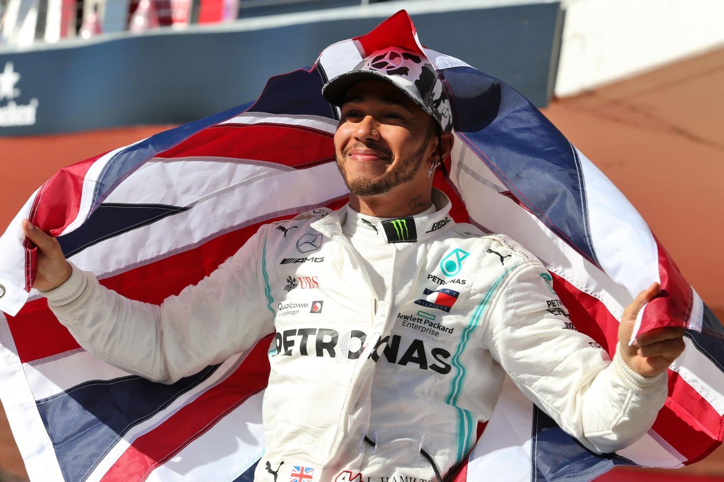 Tänavuse vormelihooaja suveräänne valitseja, kuuekordseks maailmameistriks kroonitud Lewis Hamilton.