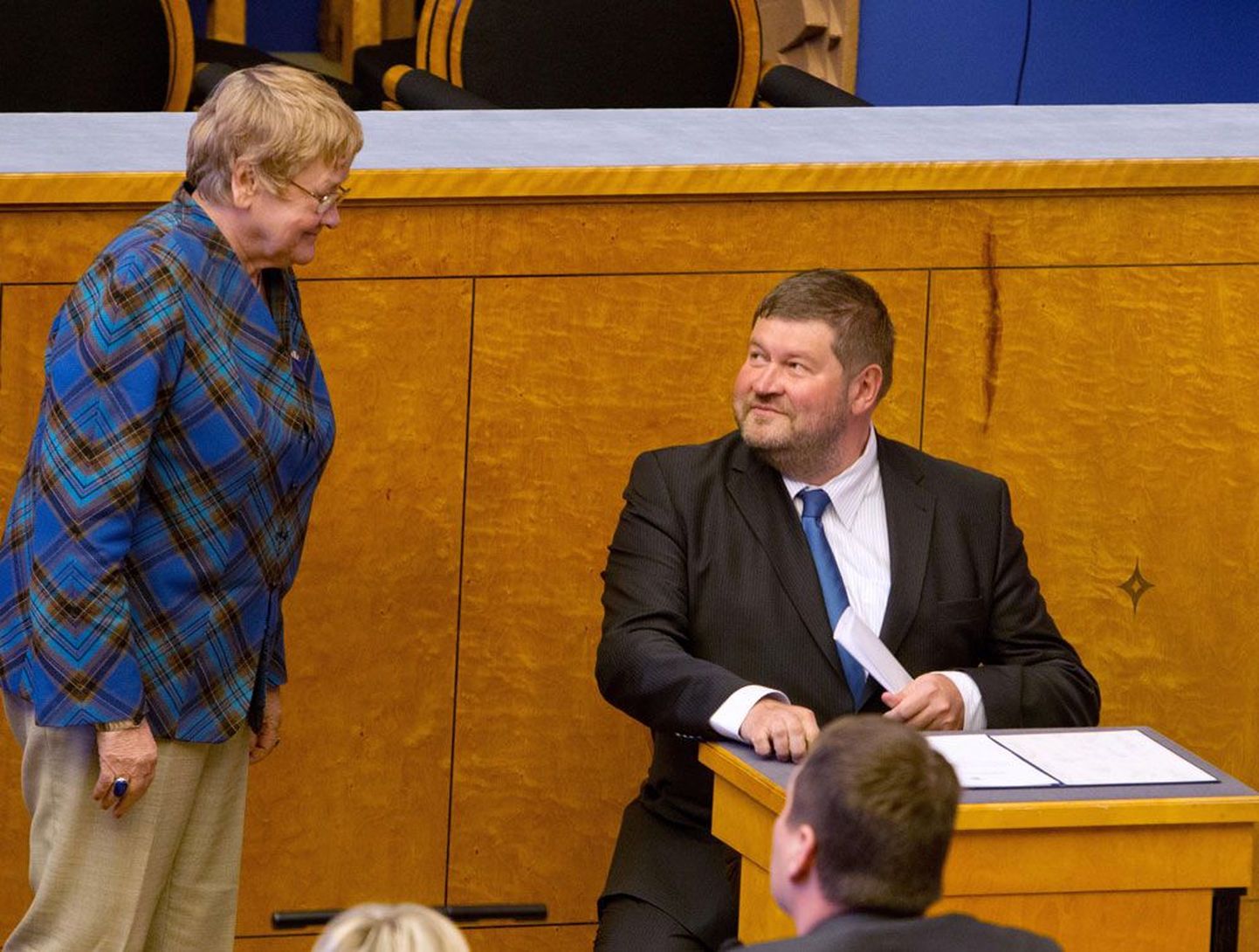 Isamaa ja Res Publica Liitu kuuluv poliitik Mart Nutt on pidanud valima, kas jätkata Tallinna linnavolikogu liikmena või asuda riigikogu asendusliikmeks. Pilt on tehtud 2012. aasta mais.