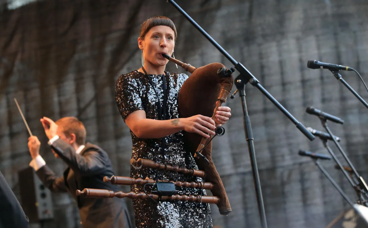 Torupillimängija Sandra Vabarna soovib oma oskusi edasi anda ka teistele.