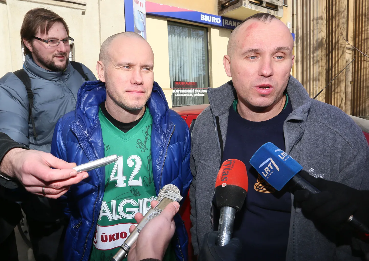 Vennad Normunds Macis ja Nauris Macis.
