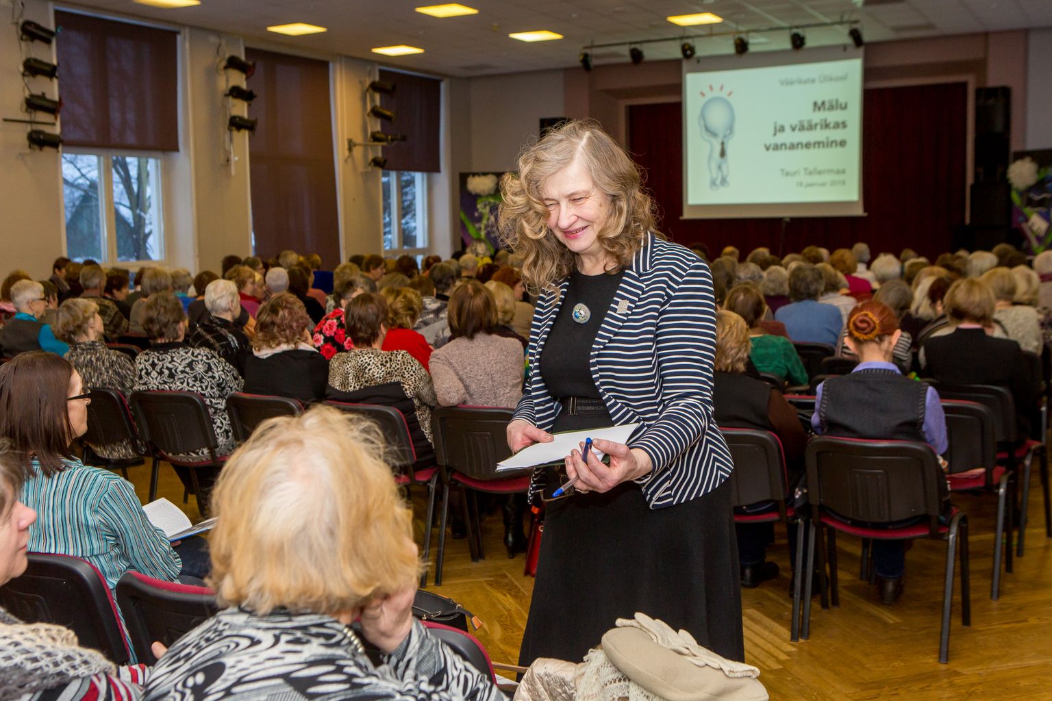 VÄSIMATU: Maie Meius on aastaid Saaremaal korraldanud populaarset väärikate ülikooli koolituste sarja.