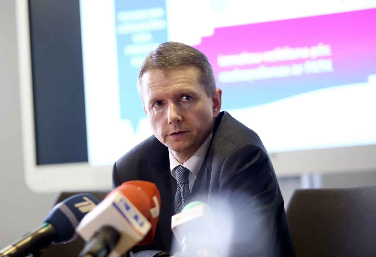 Läti fnantsinspektsiooni juht Peter Putnins.