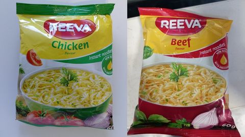 Salmonellaoht püsib kahes Reeva kiirnuudlite partiis