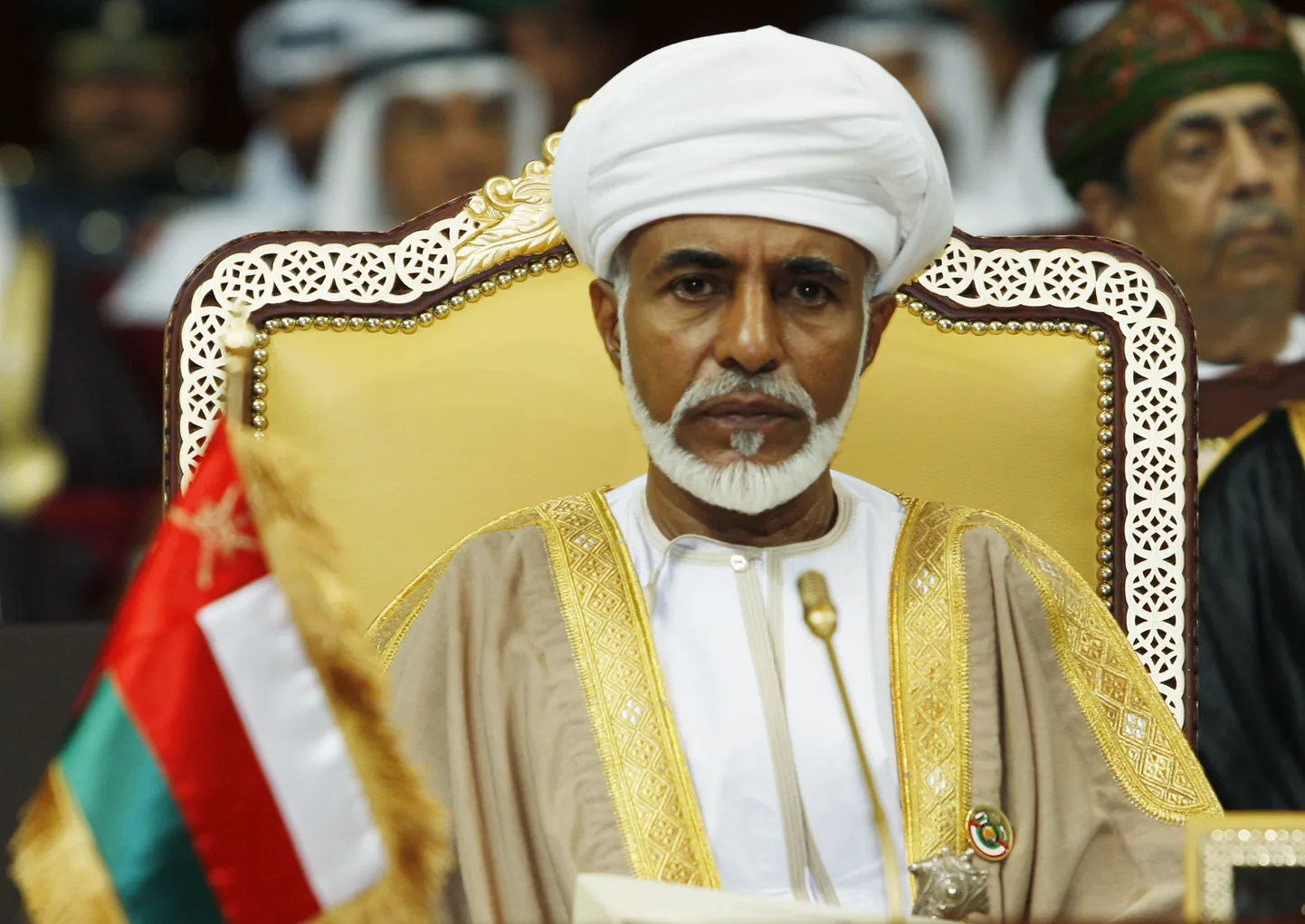 Omaani sultan Qaboos bin Said.