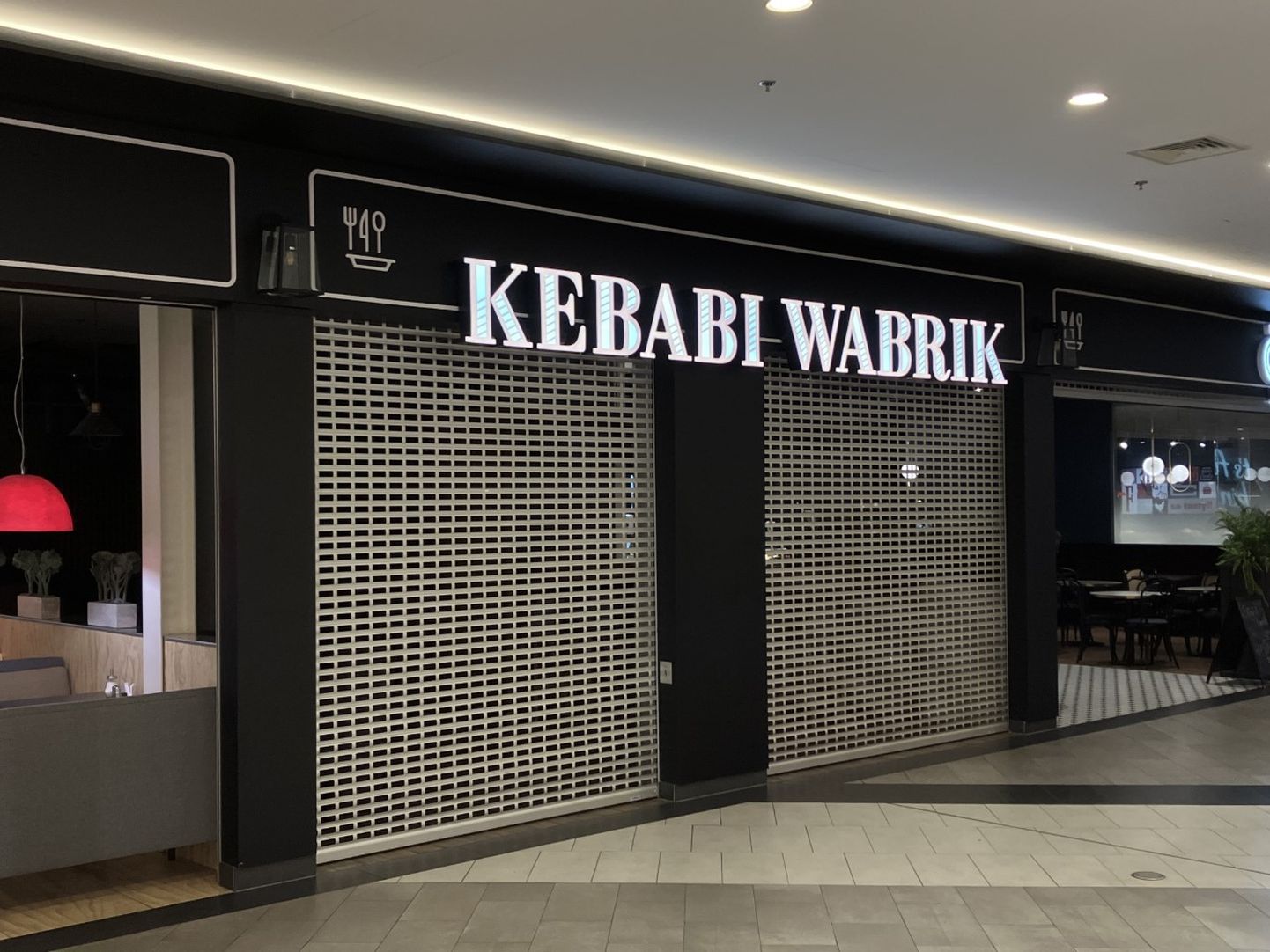 Kebabi Wabrik sulges Kristiine keskuses uksed.