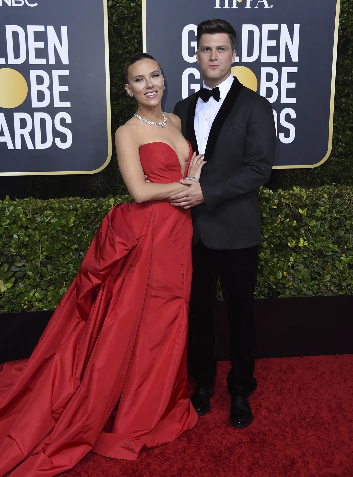 Scarlett Johansson ja Colin Jost.