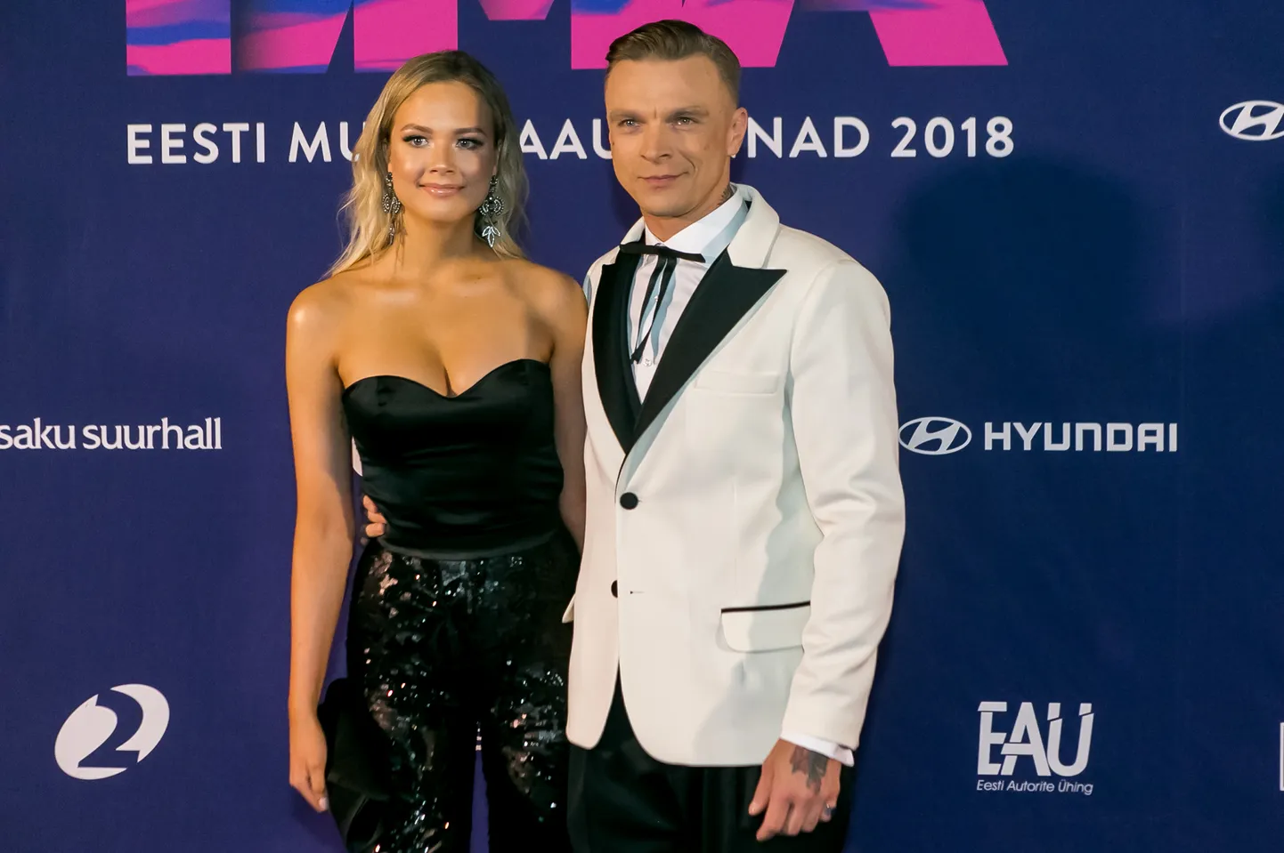 Värsked lapsevanemad Lauren Villmann ja Tanel Padar.