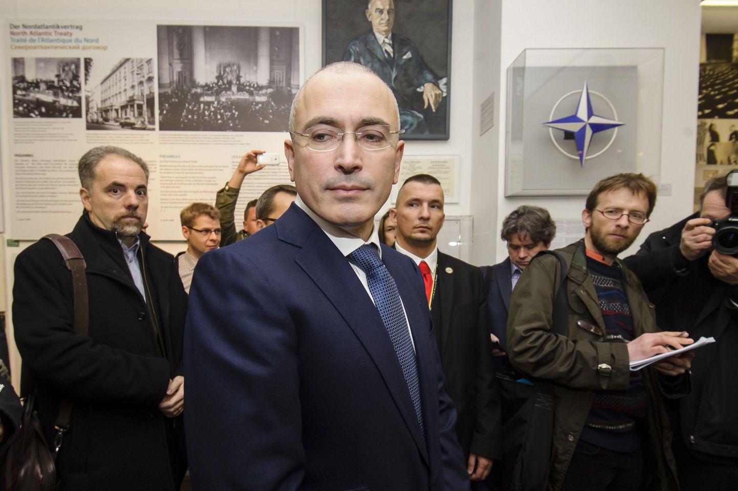 Hodorkovski saabus Berliini müüri muuseumisse, kus annab peagi pressikonverentsi.
