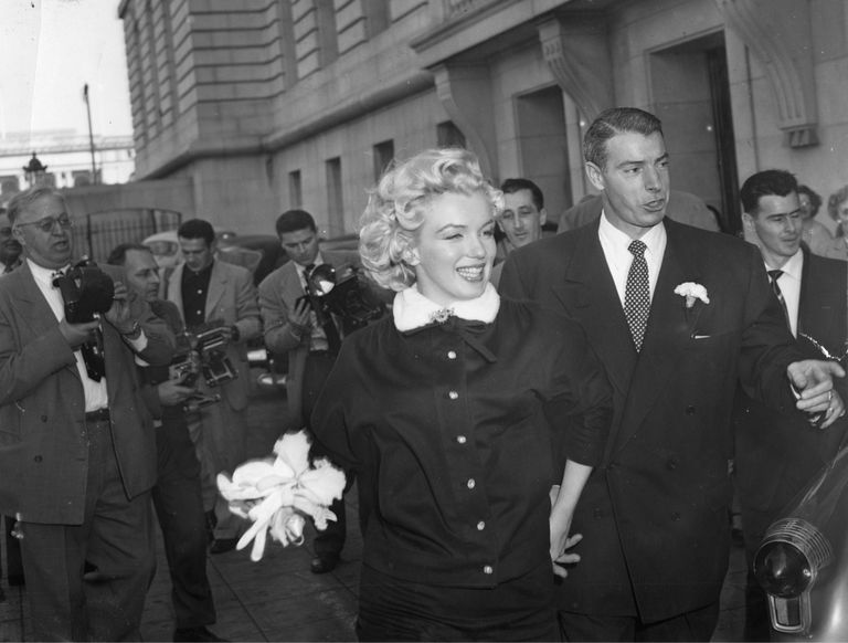 Marilyn Monroe ja Joe DiMaggio 14. jaanuaril 1954 San Franciscos