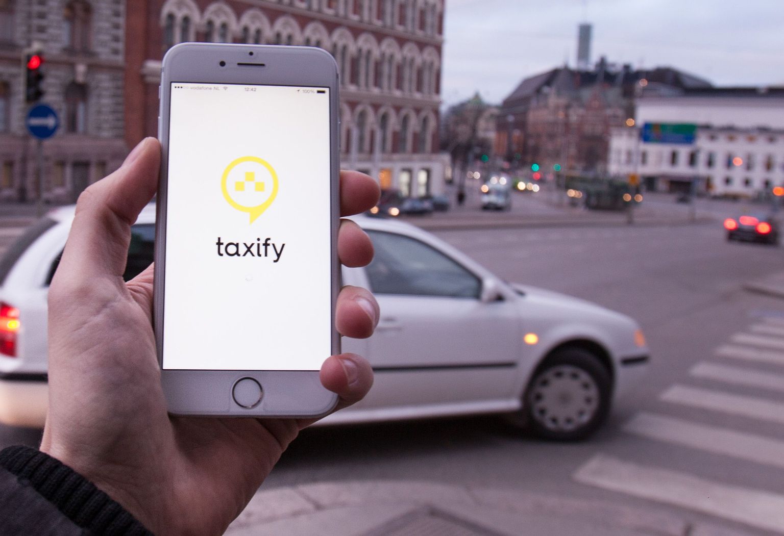 Taxify teenus töötab ka Helsingis.
