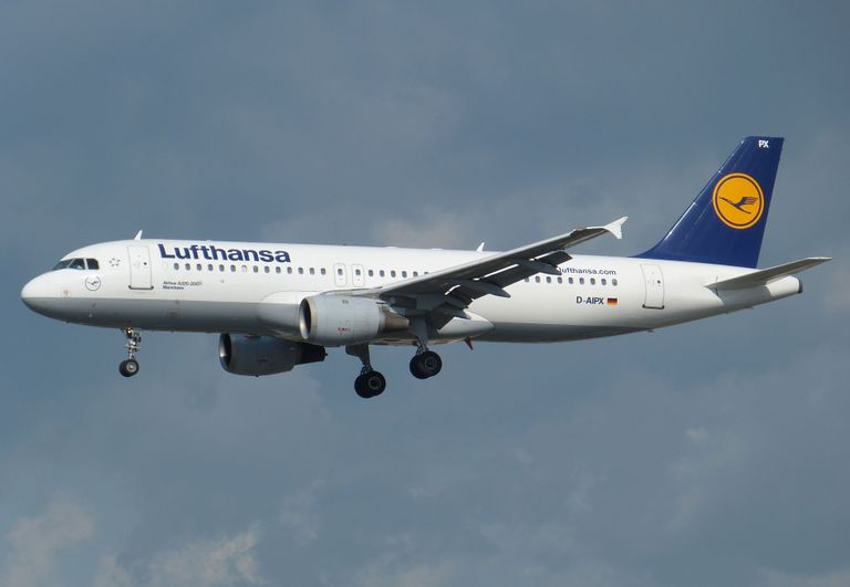 Lufthansa Airbus A320. Foto: AFP / Scanpix