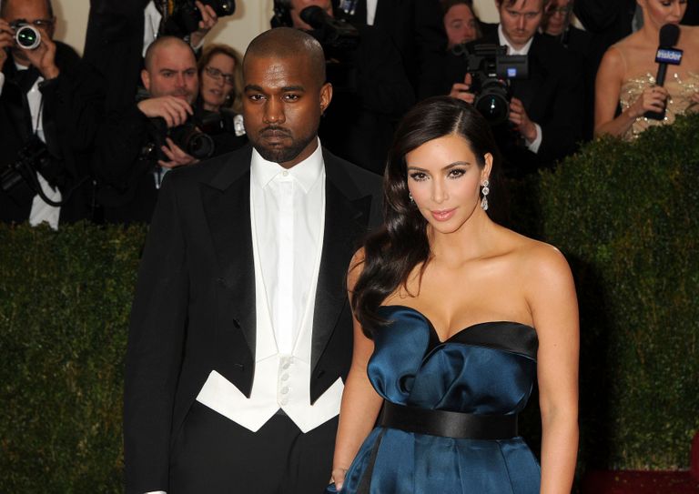Kanye West ja Kim Kardashian.