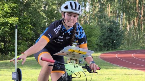 Rattaorienteerumise Eesti meistrid selgusid piiritsooni metsades