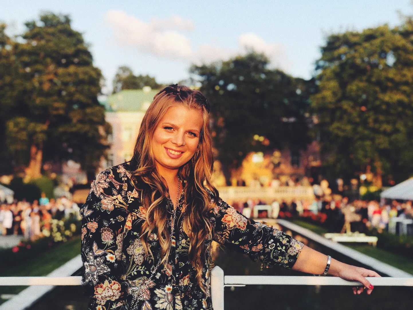 Gretel Murd oli tänavuse Roosiaia vastuvõtu üks külalistest.