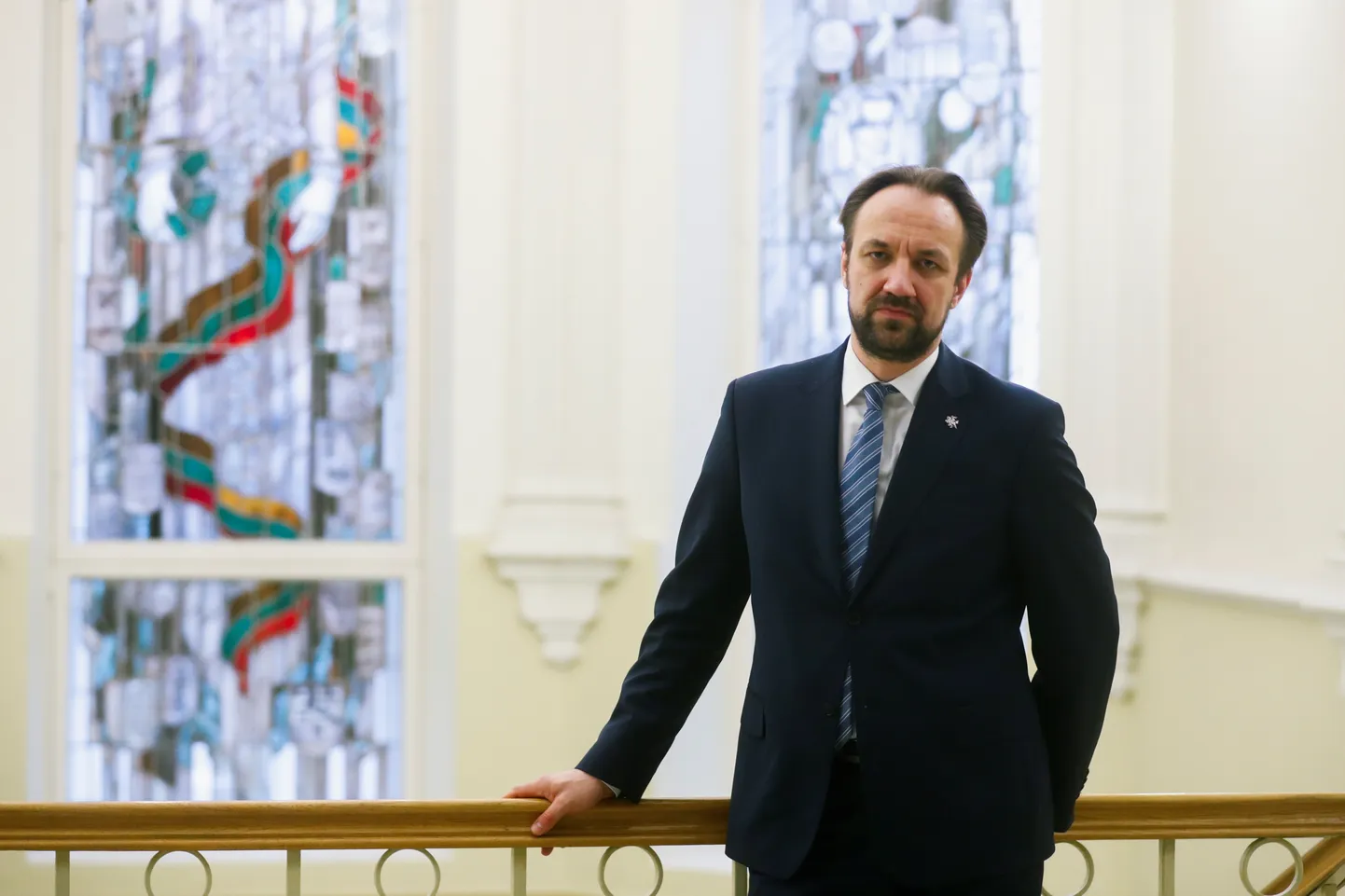 Leedu keskpanga juht Gediminas Simkus