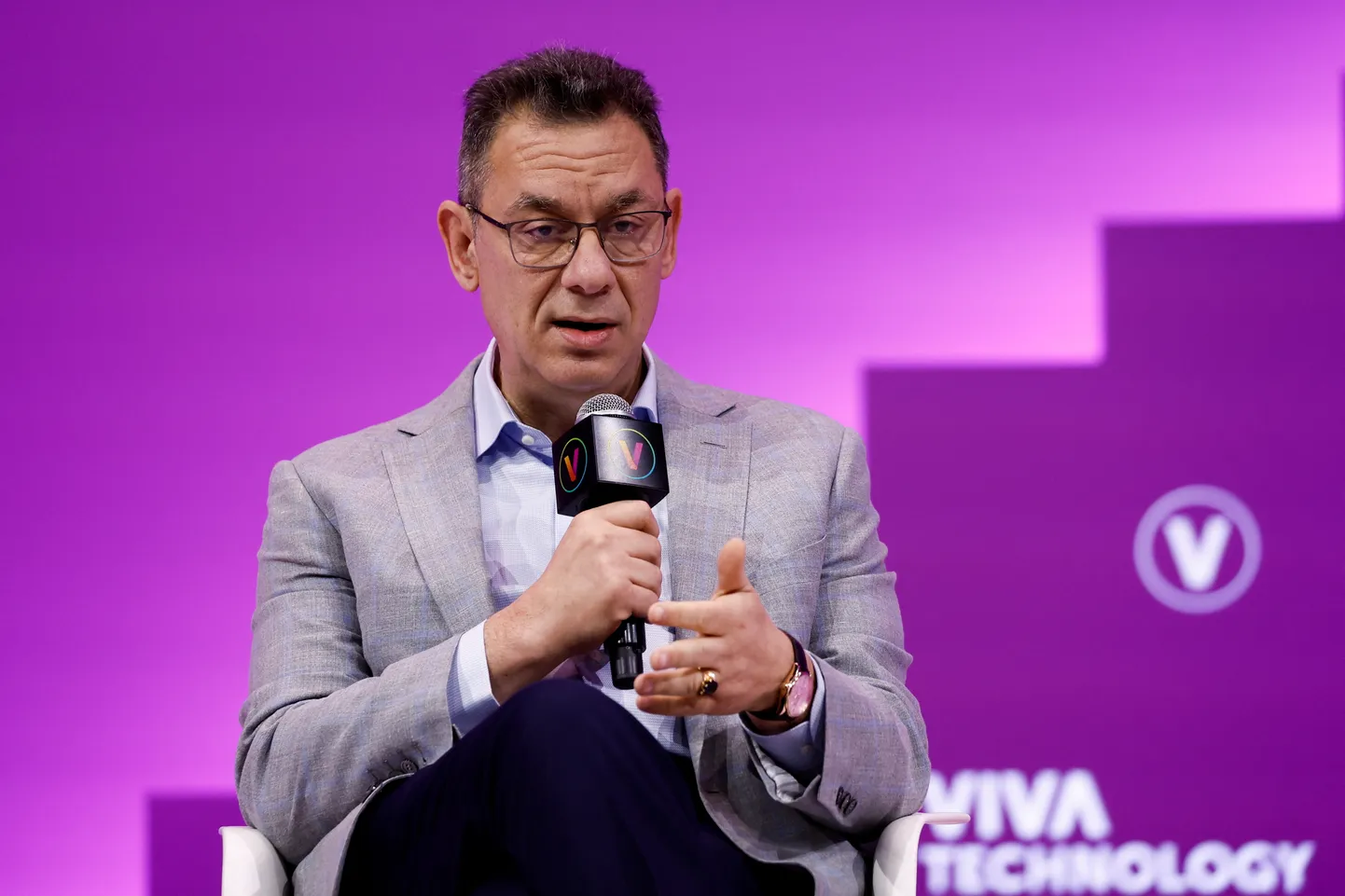 Vaktsiinitootja Pfizer tegevjuht Albert Bourla.