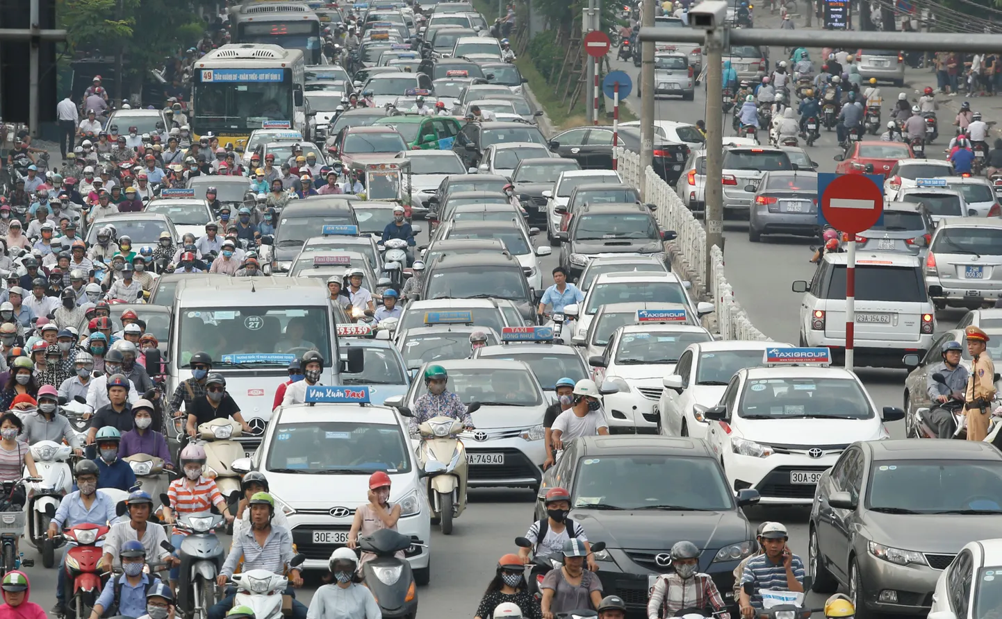 Hanoi tänavapilt