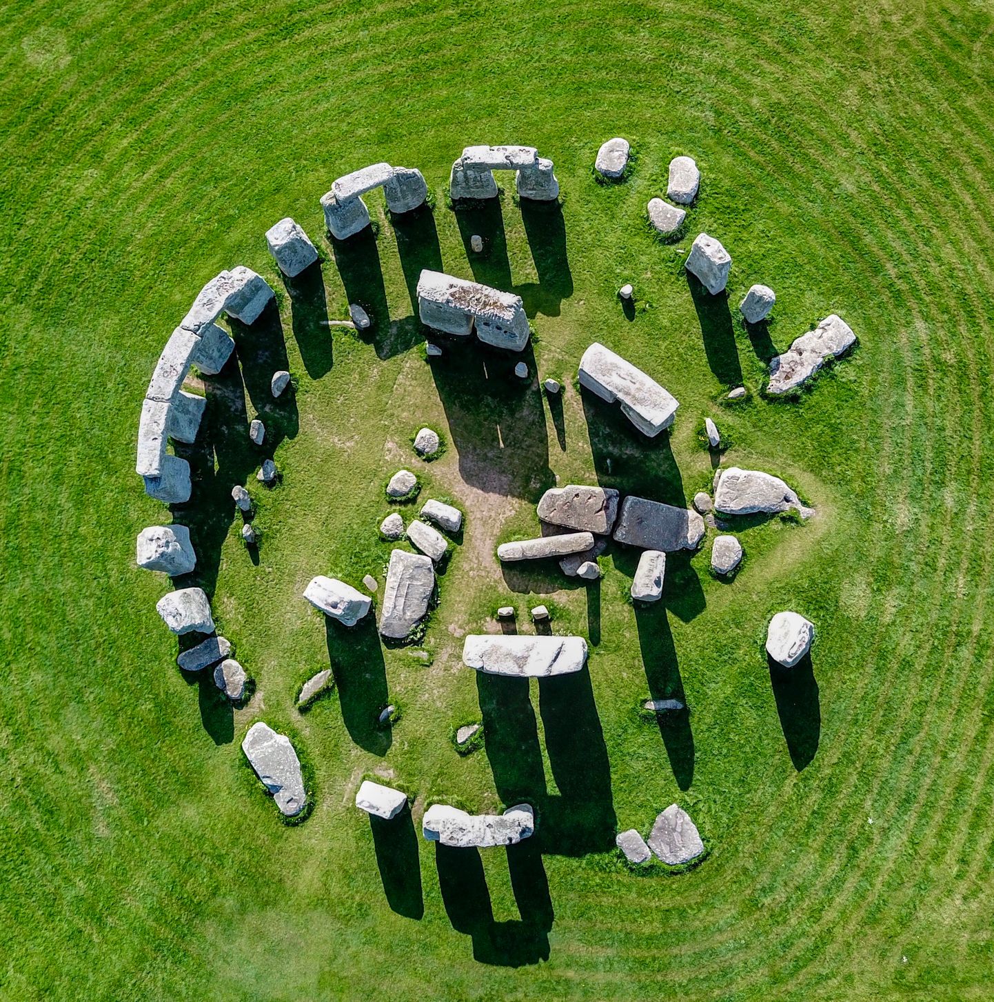 Droonifoto Stonehenge'ist