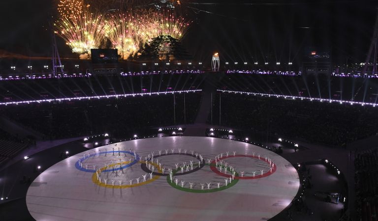 Pyeongchangi taliolümpiamängude lõputseremoonia.