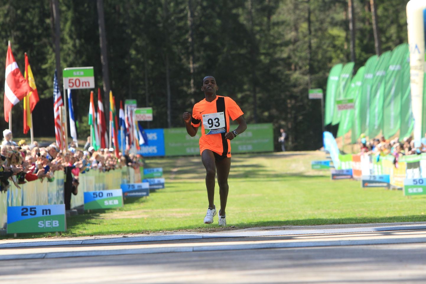 33. Tartu jooksumaratoni võitja Ibrahim Mukunga.