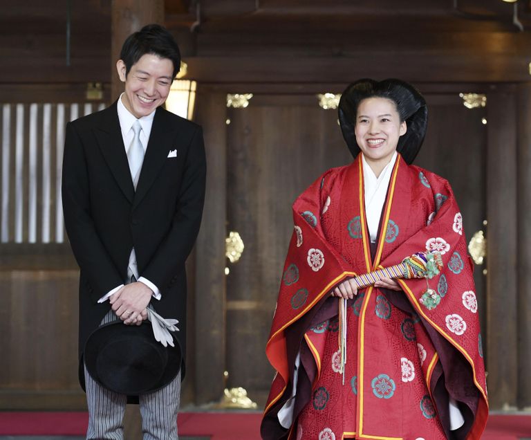 Jaapani printsess Ayako abiellus 29. oktoobril 2018 tavakodaniku Kei Moriyaga