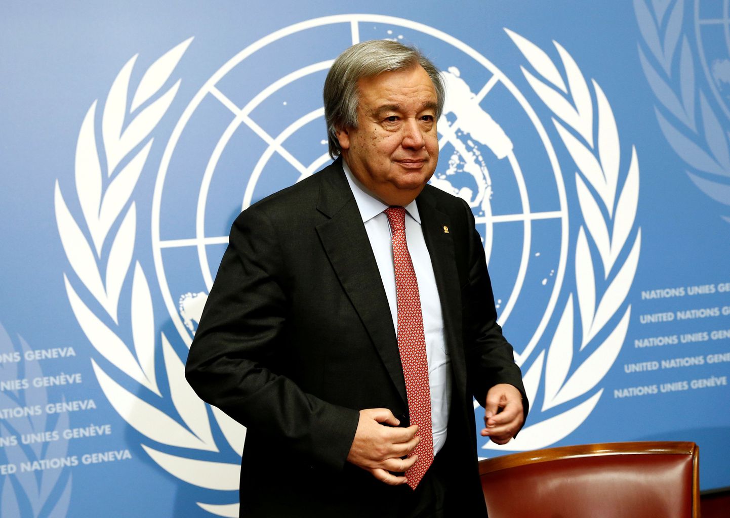 ÜRO Julgeolekunõukogu kandidaat maailmaorganisatsiooni peasekretäri kohale António Guterres.
