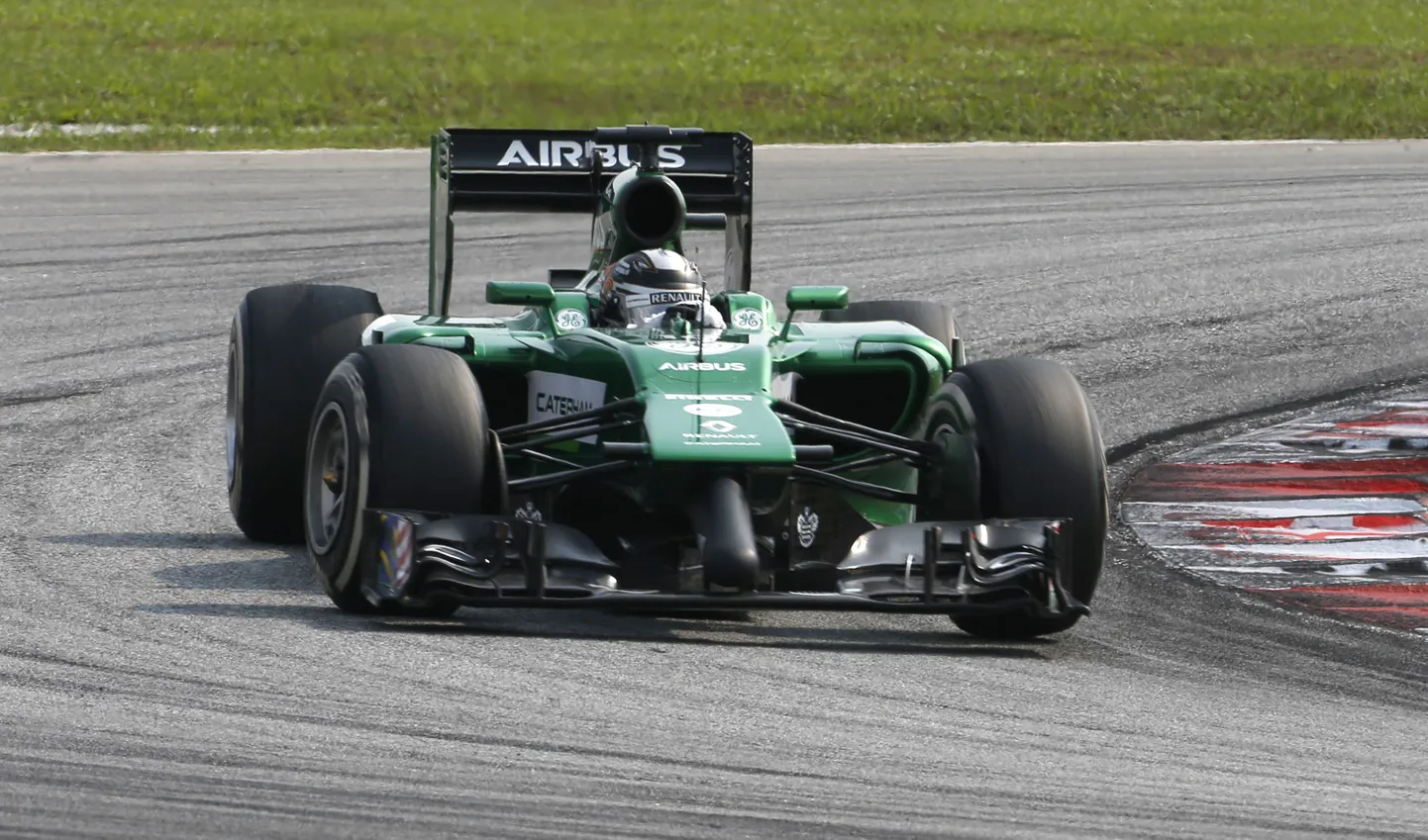 Kamui Kobayashi Caterhami roolis.