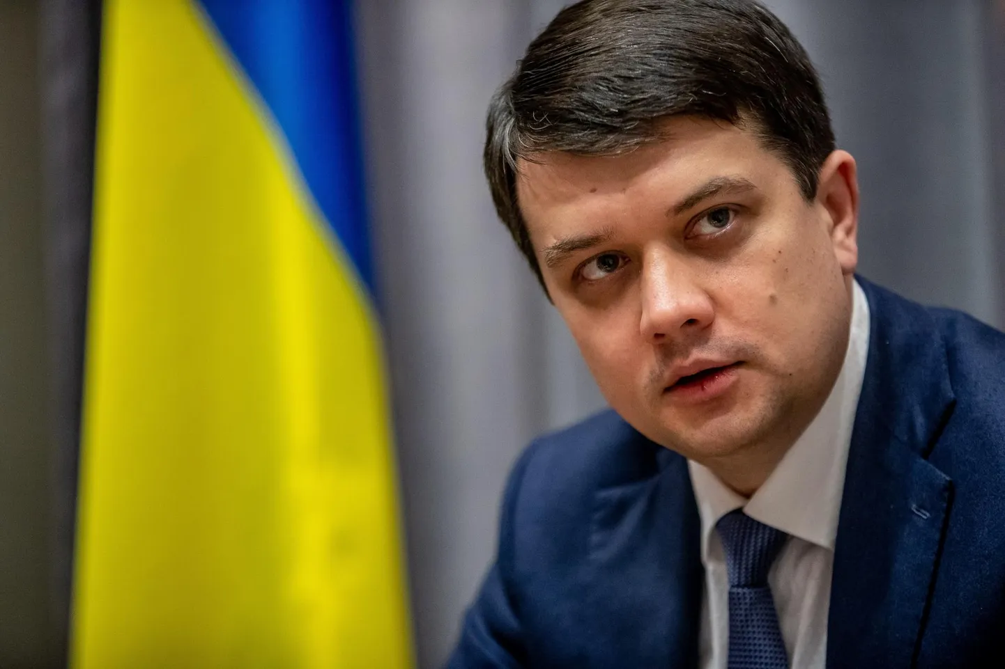 Ukraina ülemraada spiiker Dmõtro Razumkov.