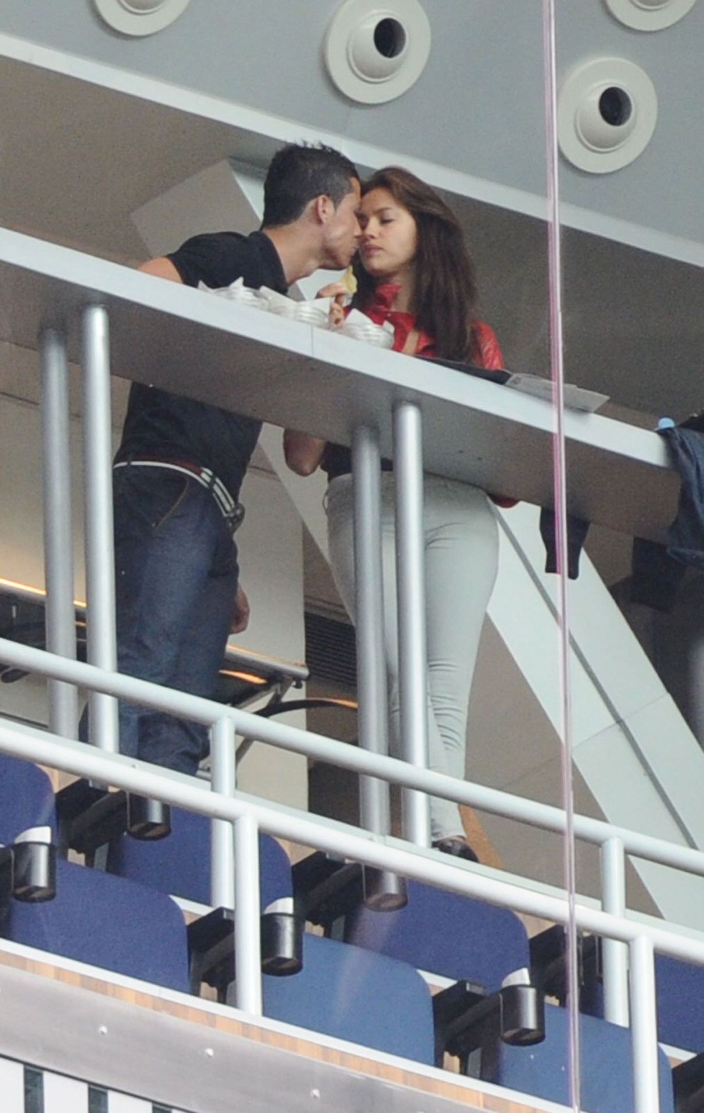 Cristiano Ronaldo ja tema tüdruksõber Irina Shayk.