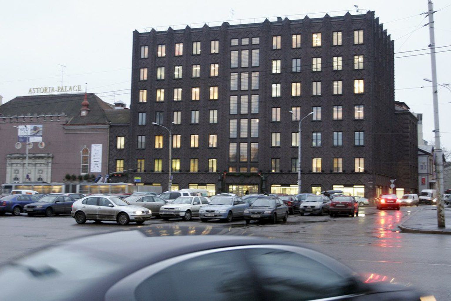 Tallinna linnavalitsuse hoone.
