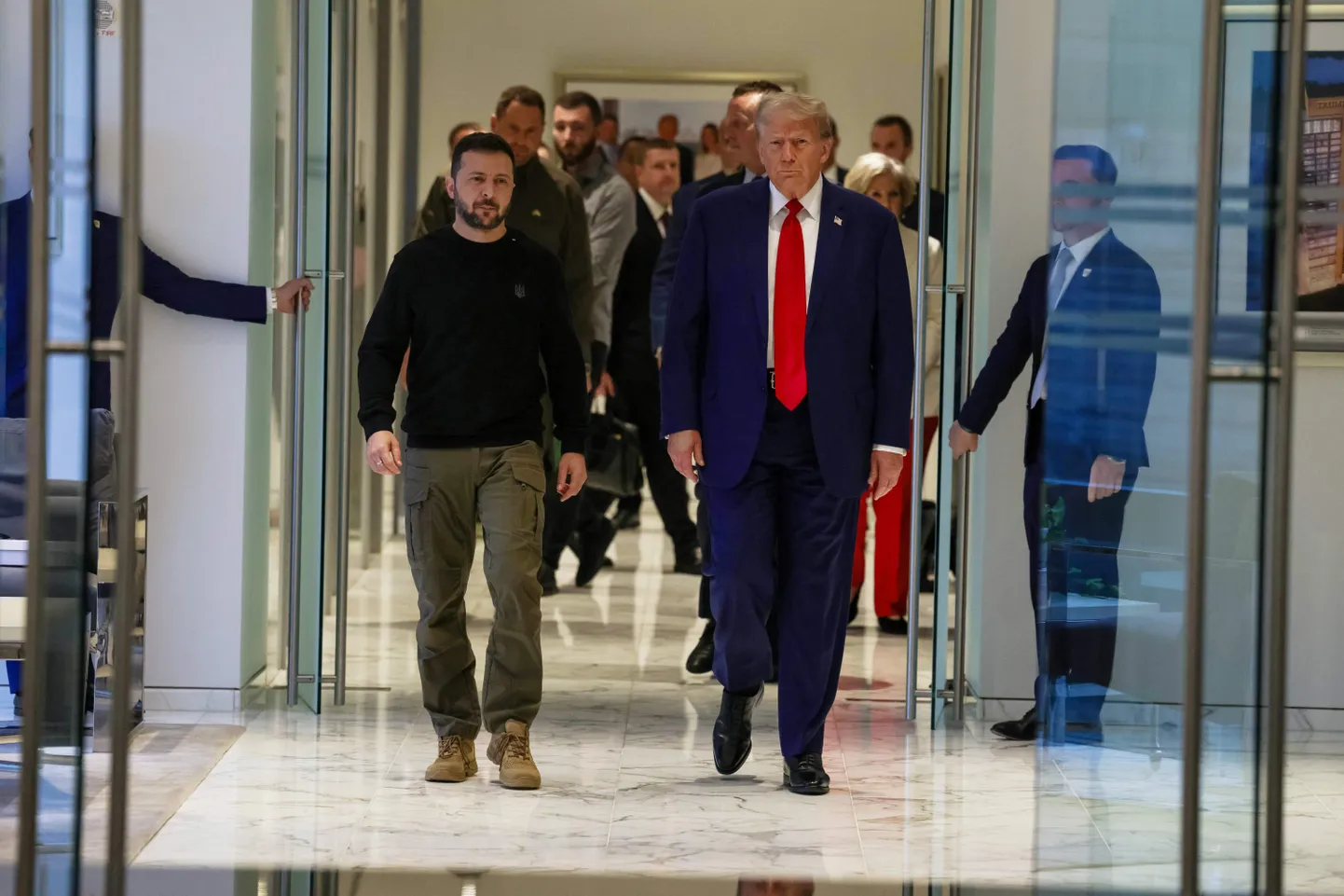 Владимир Зеленский и Дональд Трамп.