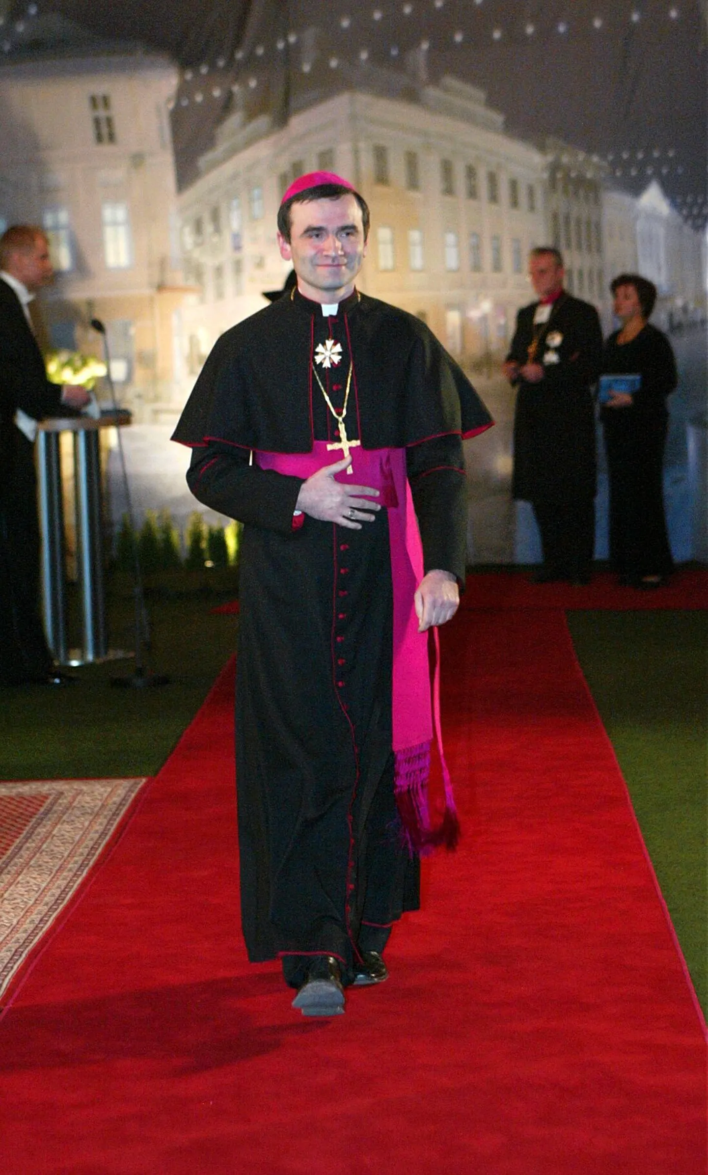 Eesti katoliku kiriku piiskop isa Philippe Jourdan.