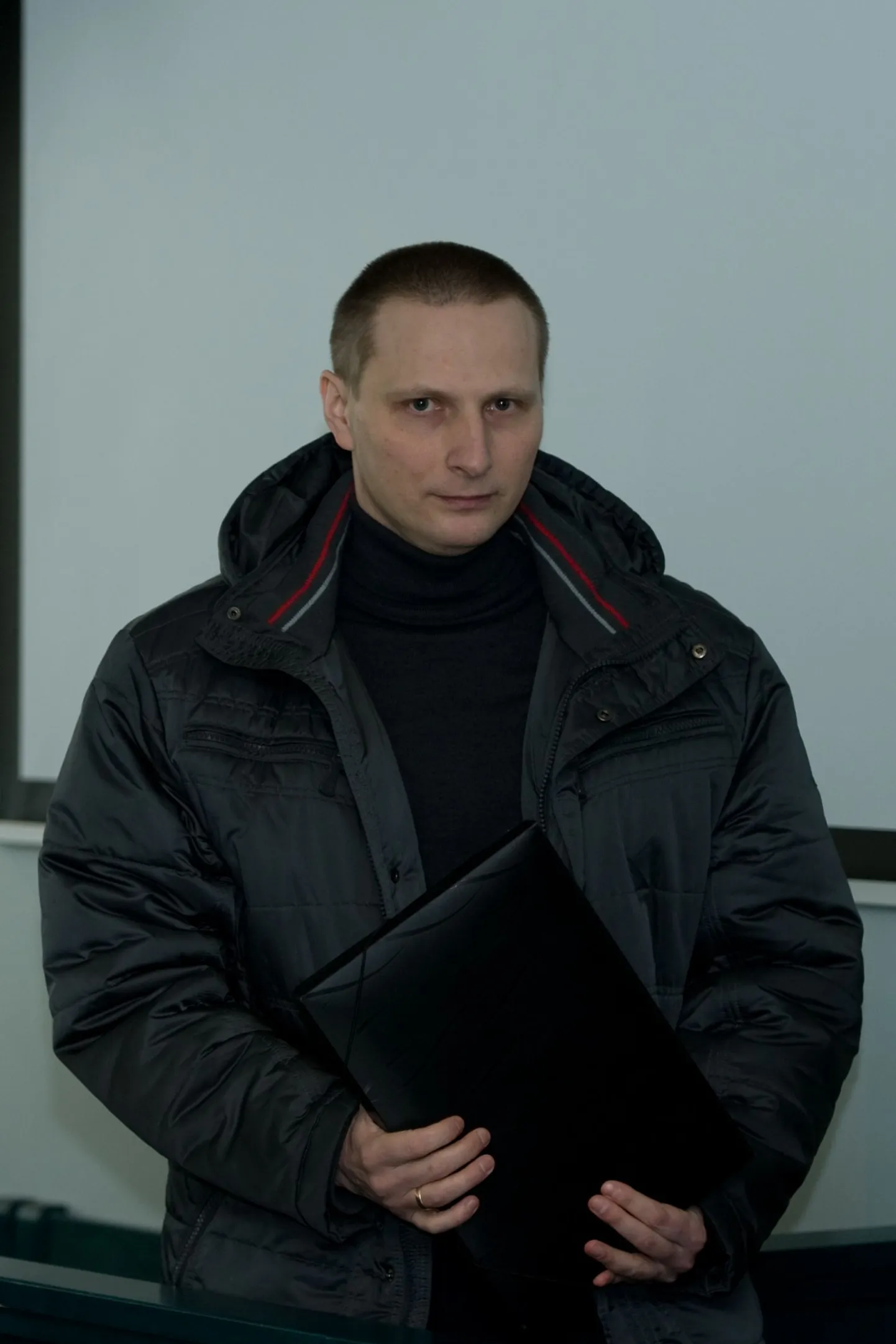 Aleksandr Dmitriev mullu märtsis Harju maakohtu ees.