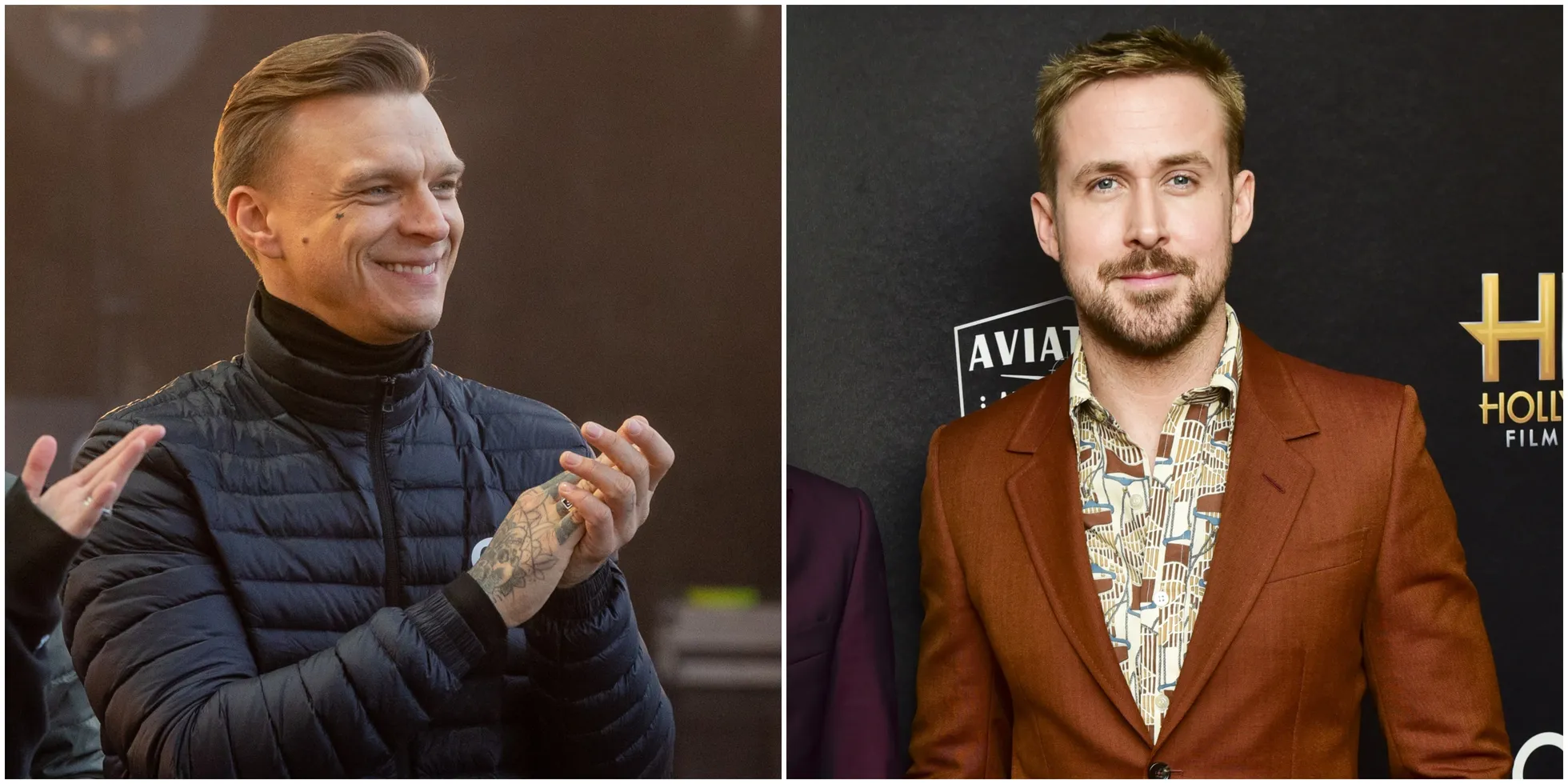 Vasakul: Tanel Padar, foto: Mihkel Maripuu/Scanpix, paremal: Ryan Gosling, foto: AFP/Scanpix