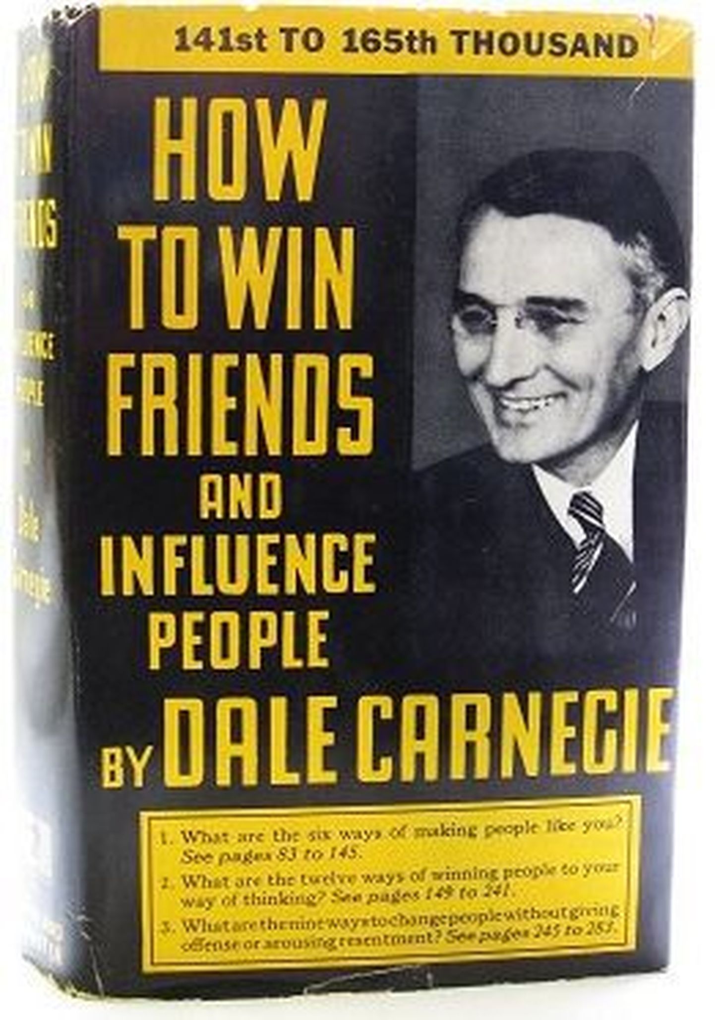 Dale Carnegie raamat «Kuidas võita sõpru ja mõjutada inimesi».