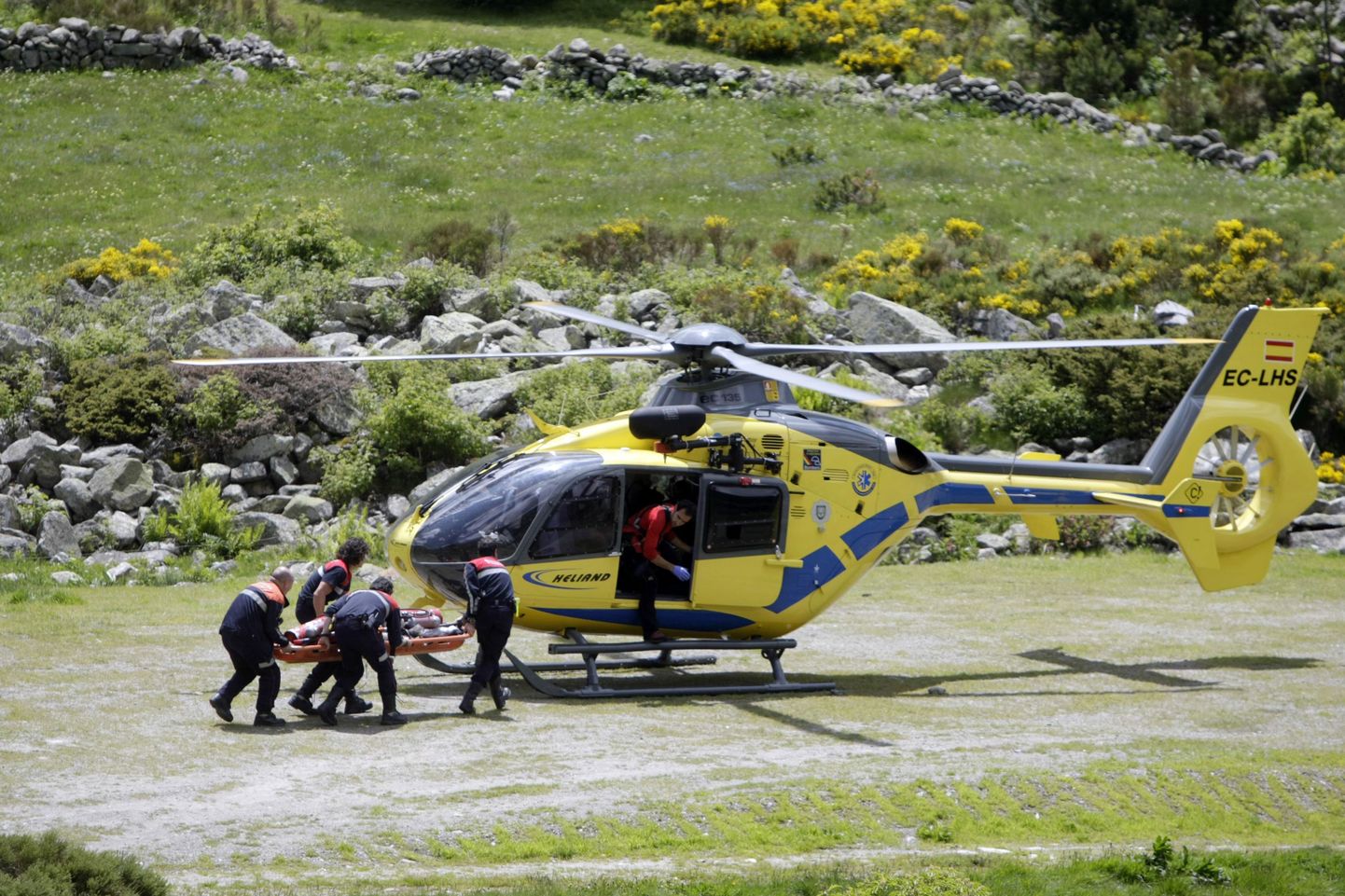 Andorra helikopteriõnnetusest pääses eluga üks inimene. Kannatada saanu viidi Barcelonasse haiglasse