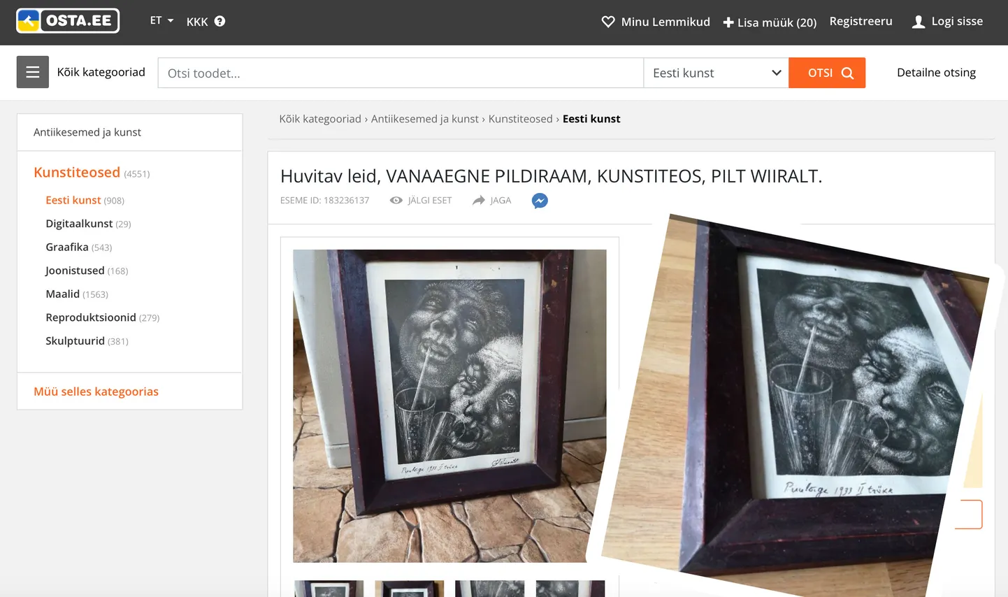 Elu24 kollaaž/kuvatõmmis osta.ee