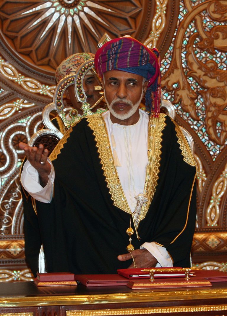 Omaani sultan Qaboos bin Said