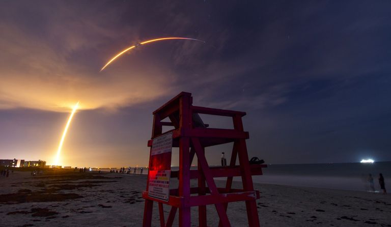 SpaceX-i rakett.