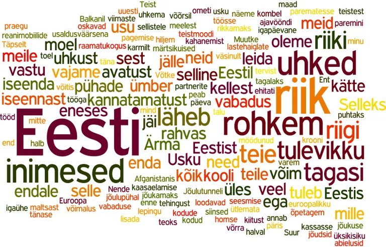 Ilvese uusaastatervitus 2006. aasta lõpus.
