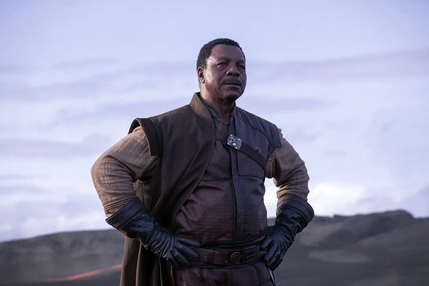 Carl Weathers seriaalis "The Mandalorian."