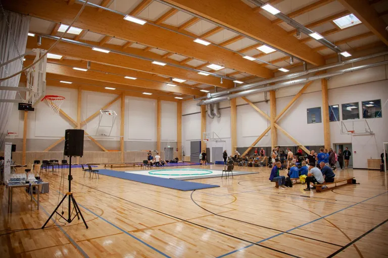 Lääneranna valla uhkeim pallimängusaal valmis 2020. aastal.
