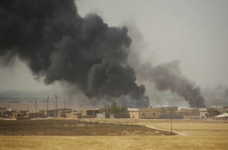 Võitlus Kirkuki rikaste nafatväljade pärast kurdide territooriumil Iraagis. Foto: