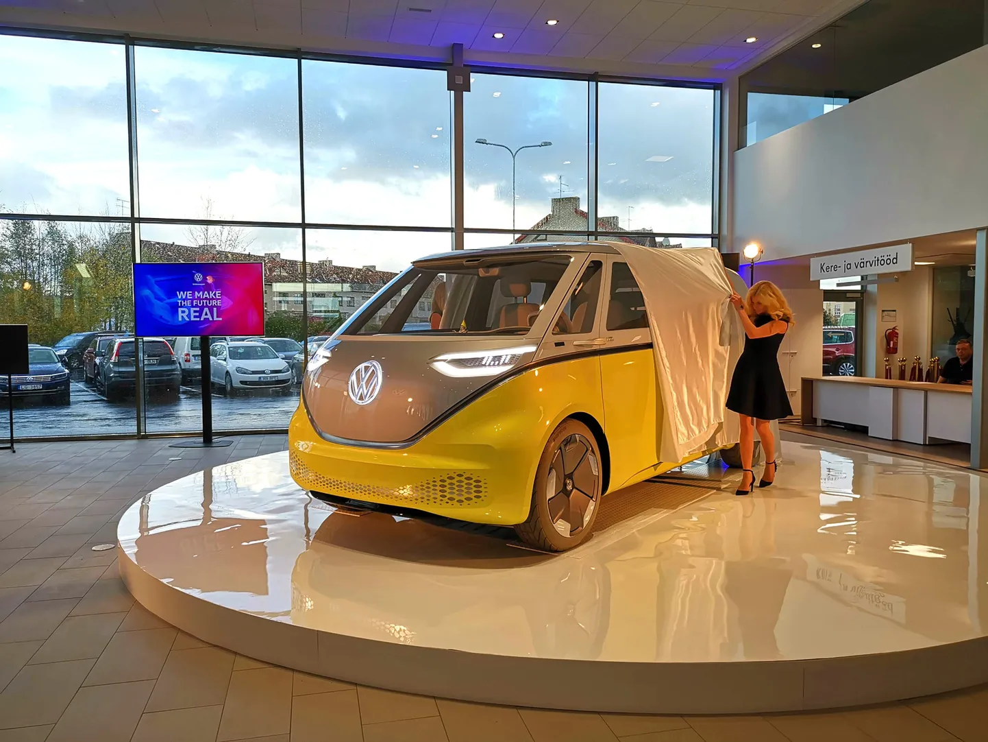 Konceptuālais elektroauto Volkswagen I.D. BUZZ