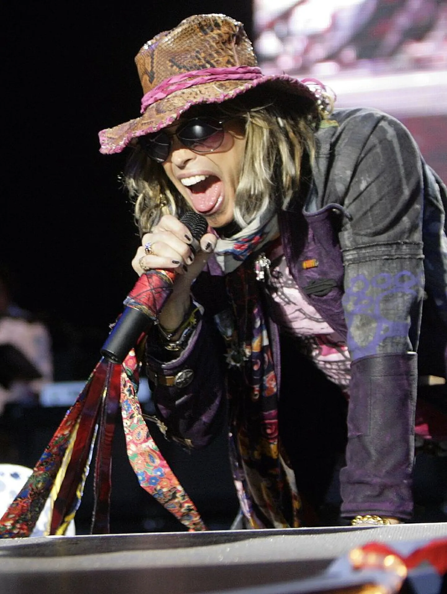 Aerosmithi laulja Steven Tyler.